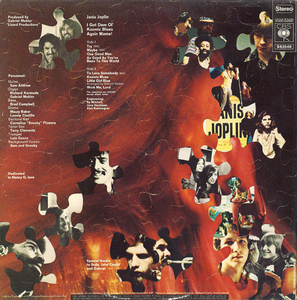 Joplin, Janis - I Got Dem Ol' Kozmic Blues Again Mama !
