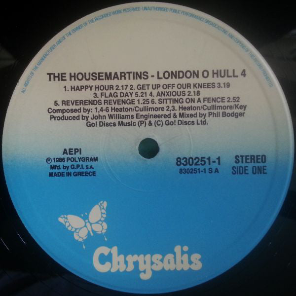 Housemartins - London 0 Hull 4