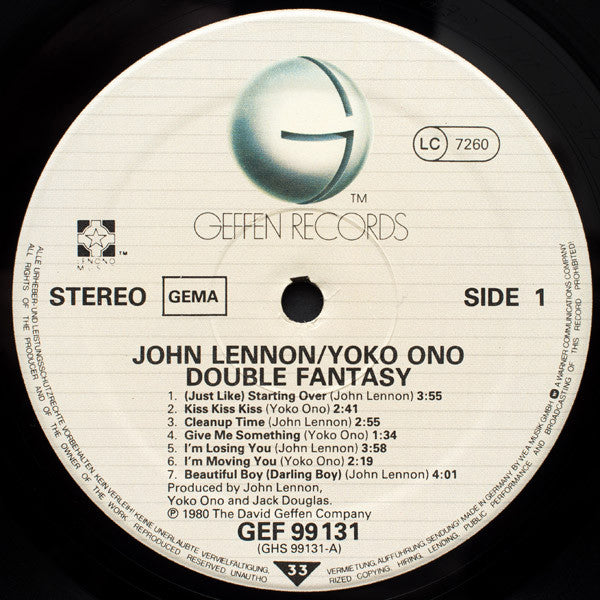 Lennon, John/Yoko Ono - Double Fantasy