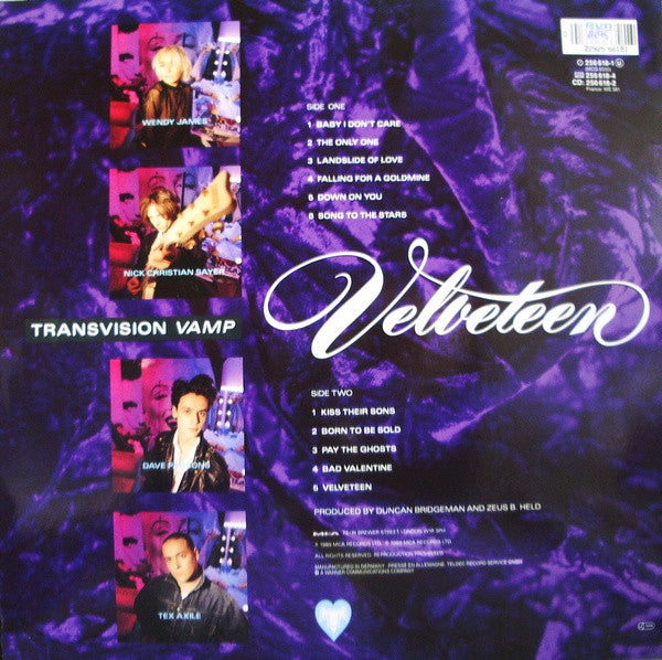 Transvision Vamp - Velveteen