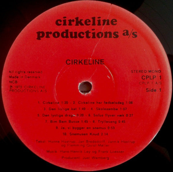 Hastrup, Hanne ‎– Cirkeline