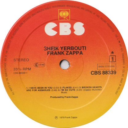 Zappa, Frank - Sheik Yerbouti