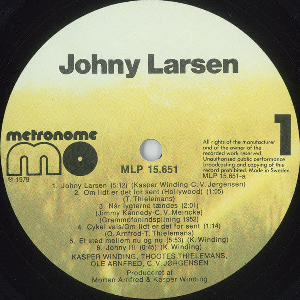 Jørgensen, C.V. - Johnny Larsen