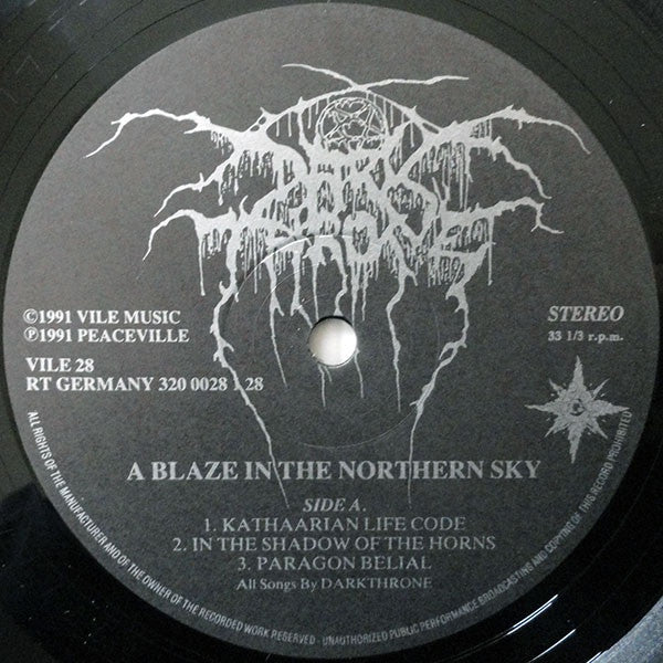 Darkthrone - A Blaze In The Northern Sky.