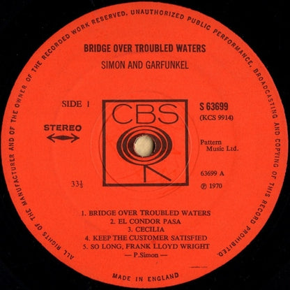 Simon And Garfunkel - Bridge Over Troubled Water