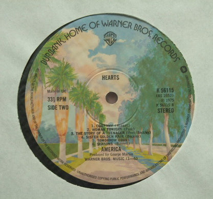 America - Hearts - RecordPusher  