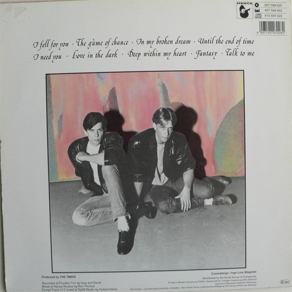 Twins ‎– Until The End Of Time