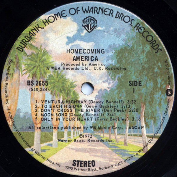 America - Homecoming - RecordPusher  