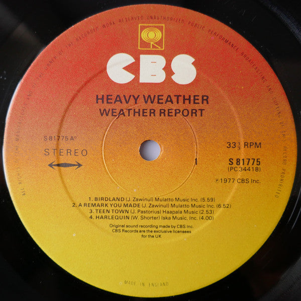 Weather Report - Heavy Weather