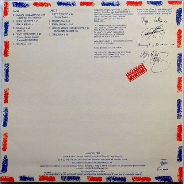 ABBA - Gracias Por La Musica - RecordPusher  