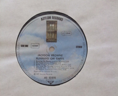 Browne, Jackson - Running On Empty
