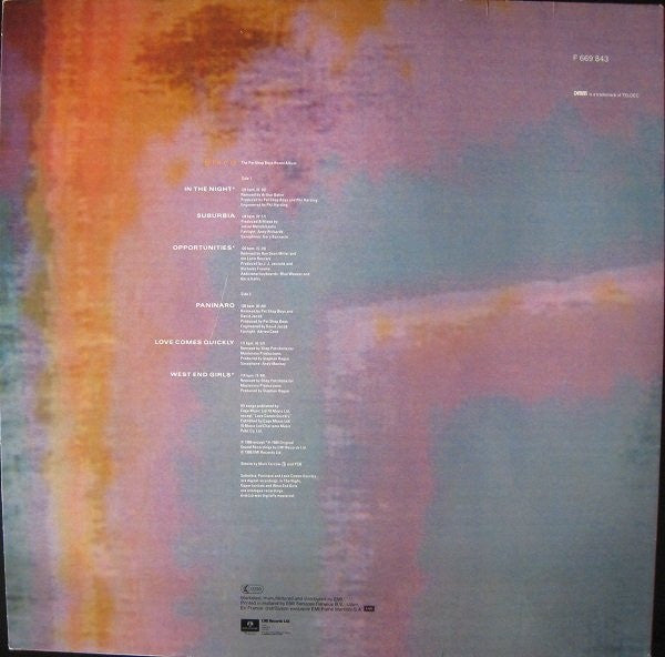 Pet Shop Boys - Disco