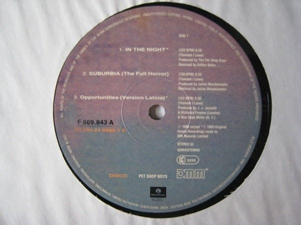 Pet Shop Boys - Disco