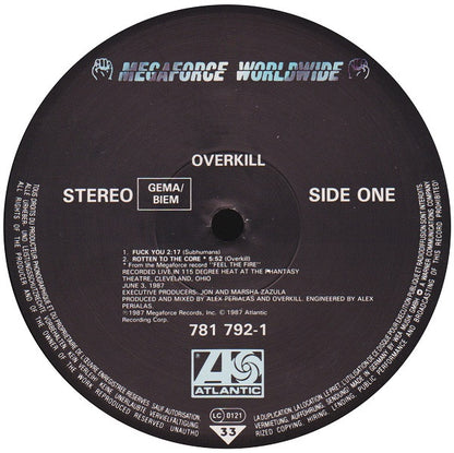 Overkill ‎– !!!Fuck You!!!