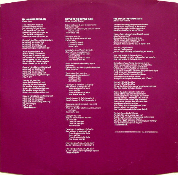 Jones, Grace - Living My Life