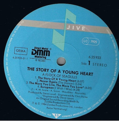 A Flock Of Seagulls ‎– The Story Of A Young Heart - RecordPusher  
