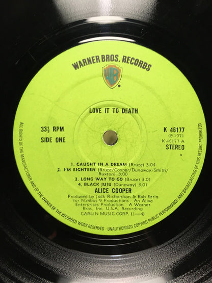 Cooper, Alice - Love It To Death