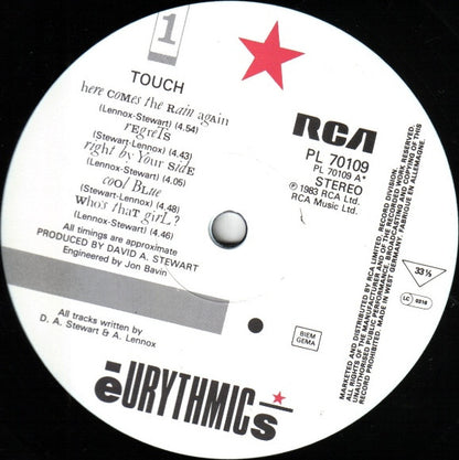 Eurythmics - Touch