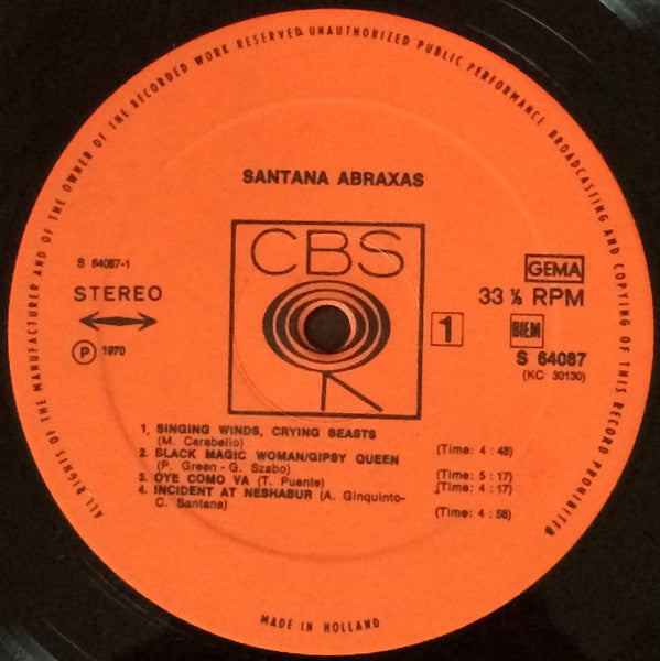 Santana - Abraxas