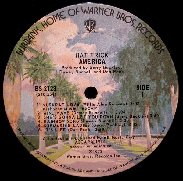 America - Hat Trick - RecordPusher  