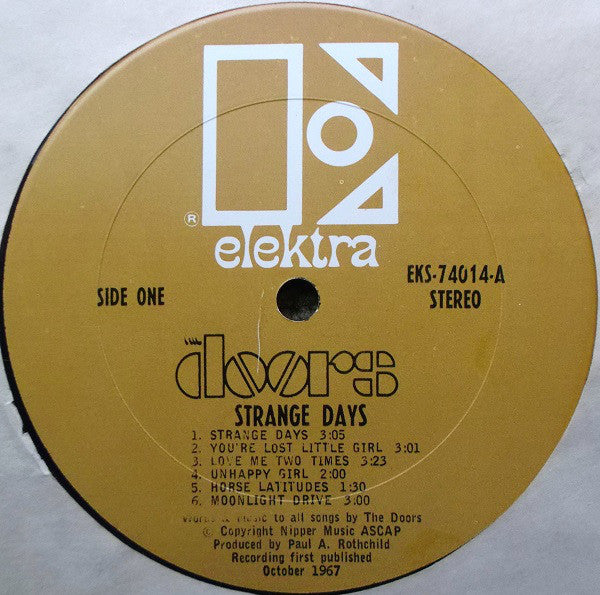 Doors - Strange Days - RecordPusher  
