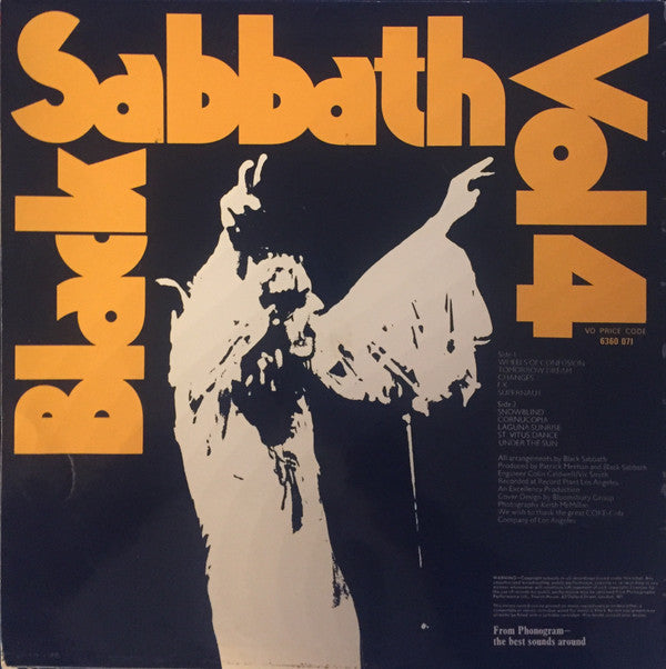 Black Sabbath - Vol. 4