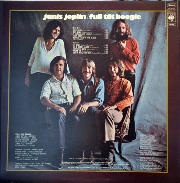 Joplin, Janis - Pearl
