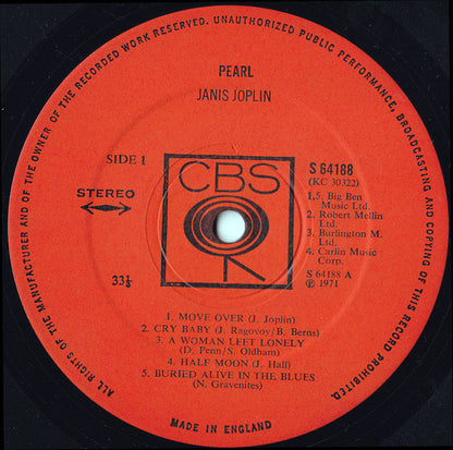 Joplin, Janis - Pearl