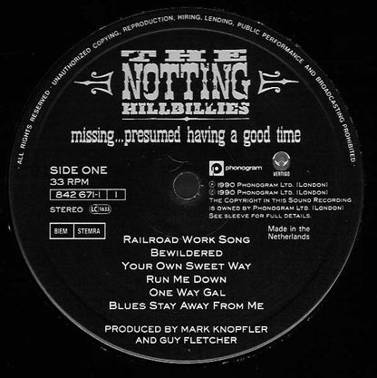 Notting Hillbillies - Missing... Presumed Having A Good Time