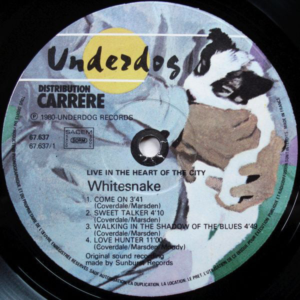 Whitesnake - Live.... In The Heart Of The City