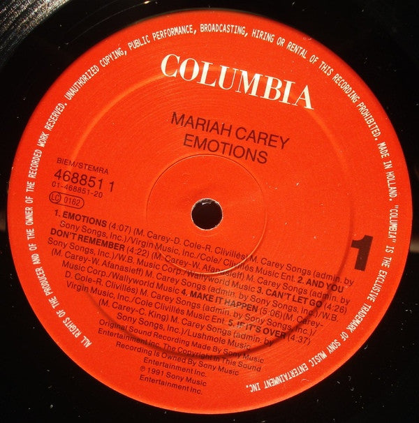 Carey, Mariah - Emotions