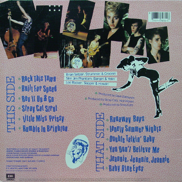 Stray Cats - Built For Speed