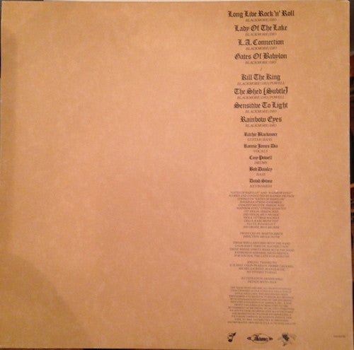 Rainbow - Long Live Rock 'n' Roll