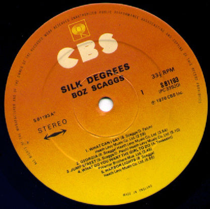 Scaggs, Boz - Silk Degrees