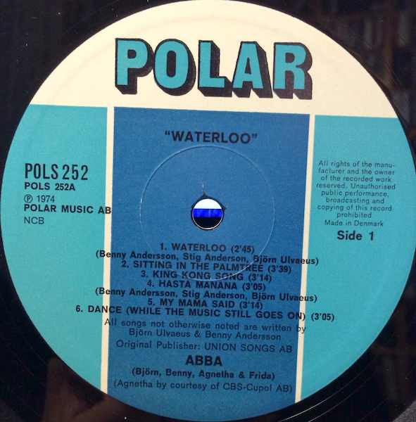 ABBA - Waterloo - RecordPusher  