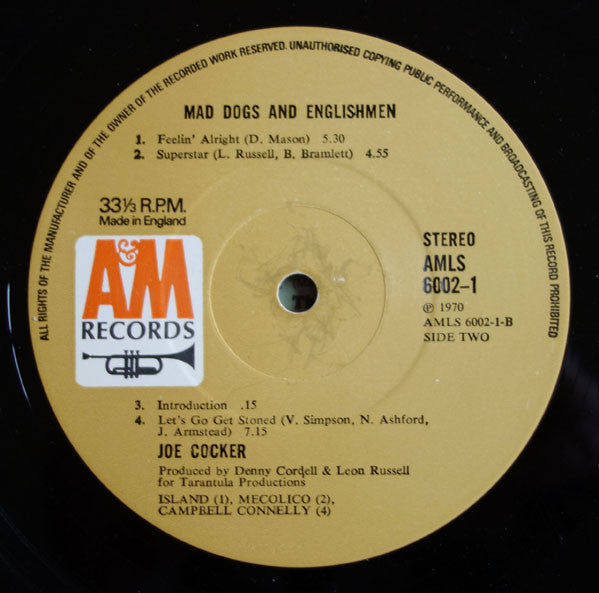 Cocker, Joe - Mad Dogs & Englishmen
