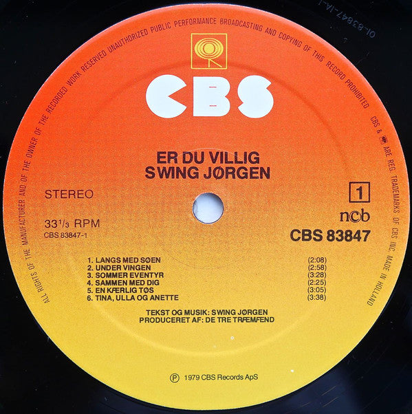 Swing Jørgen - Er Du Villig ?