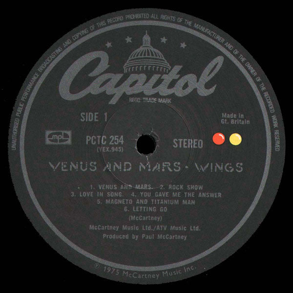 Wings - Venus And Mars