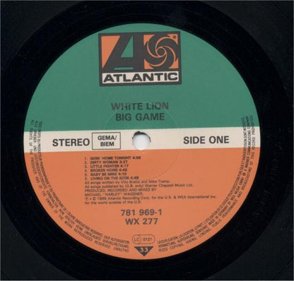 White Lion - Big Game