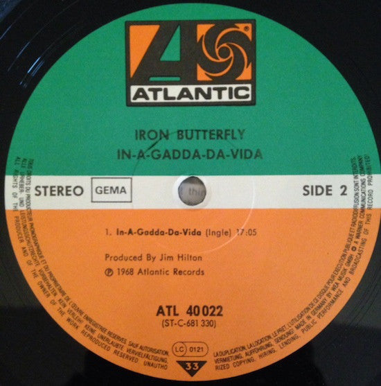 Iron Butterfly - In-A-Gadda-Da-Vida