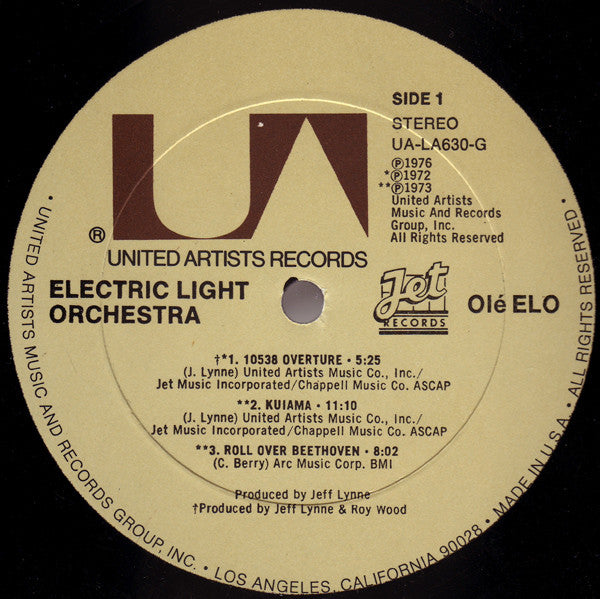 Electric Light Orchestra - Ole Elo