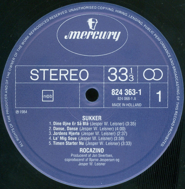 Rocazino ‎– Sukker