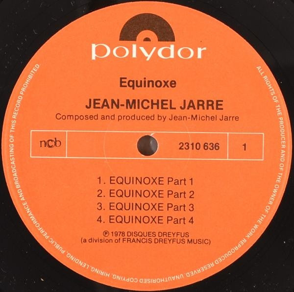 Jarre, Jean Michel - Equinoxe