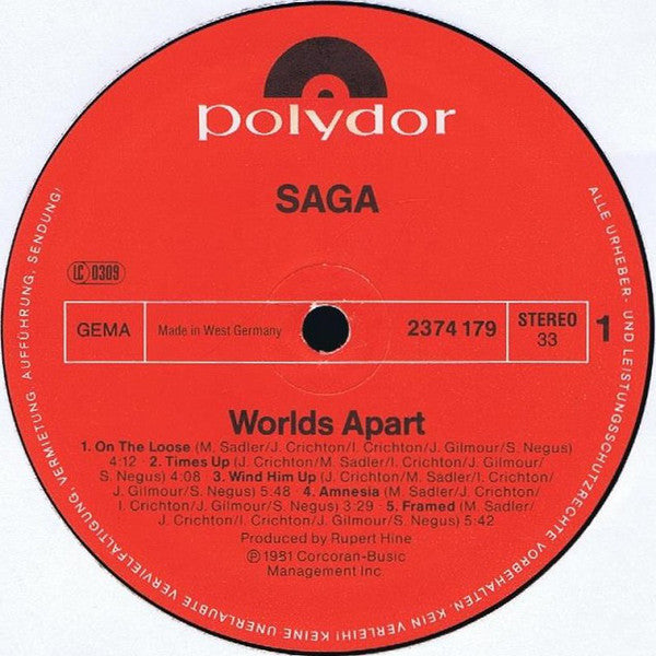 Saga - Worlds Apart