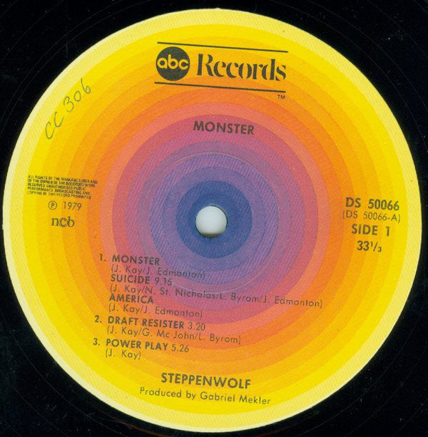 Steppenwolf ‎– Monster
