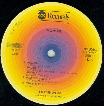 Steppenwolf ‎– Monster