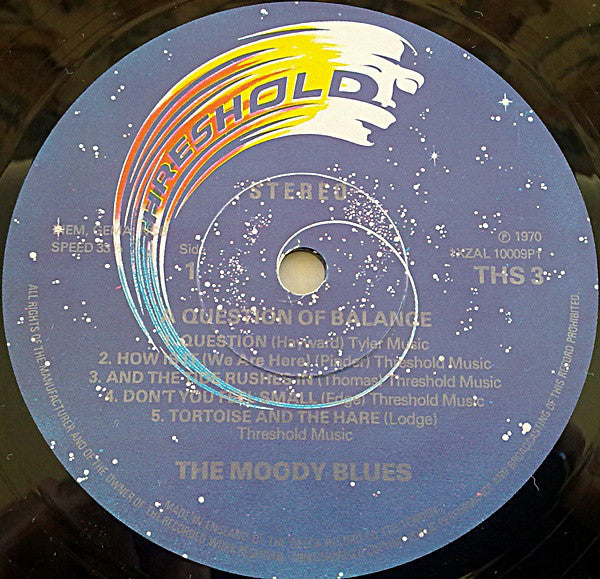 Moody Blues ‎– A Question Of Balance