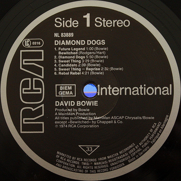 Bowie, David - Diamond Dogs