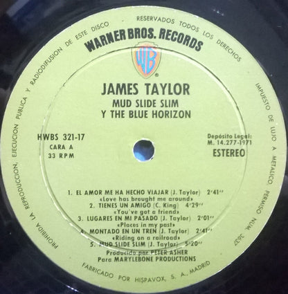 Taylor, James - Mud Slide Slim