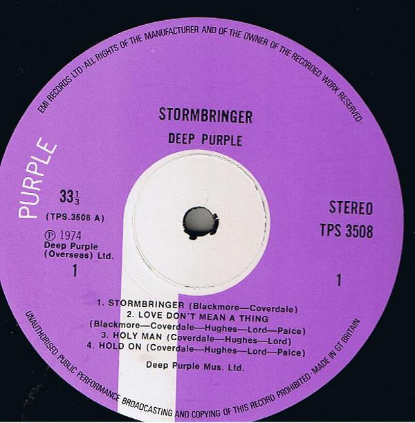 Deep Purple - Stormbringer